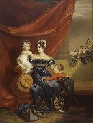 George Dawe Portrait of the Empress Alexandra Feodorovna of Russia oil painting artist